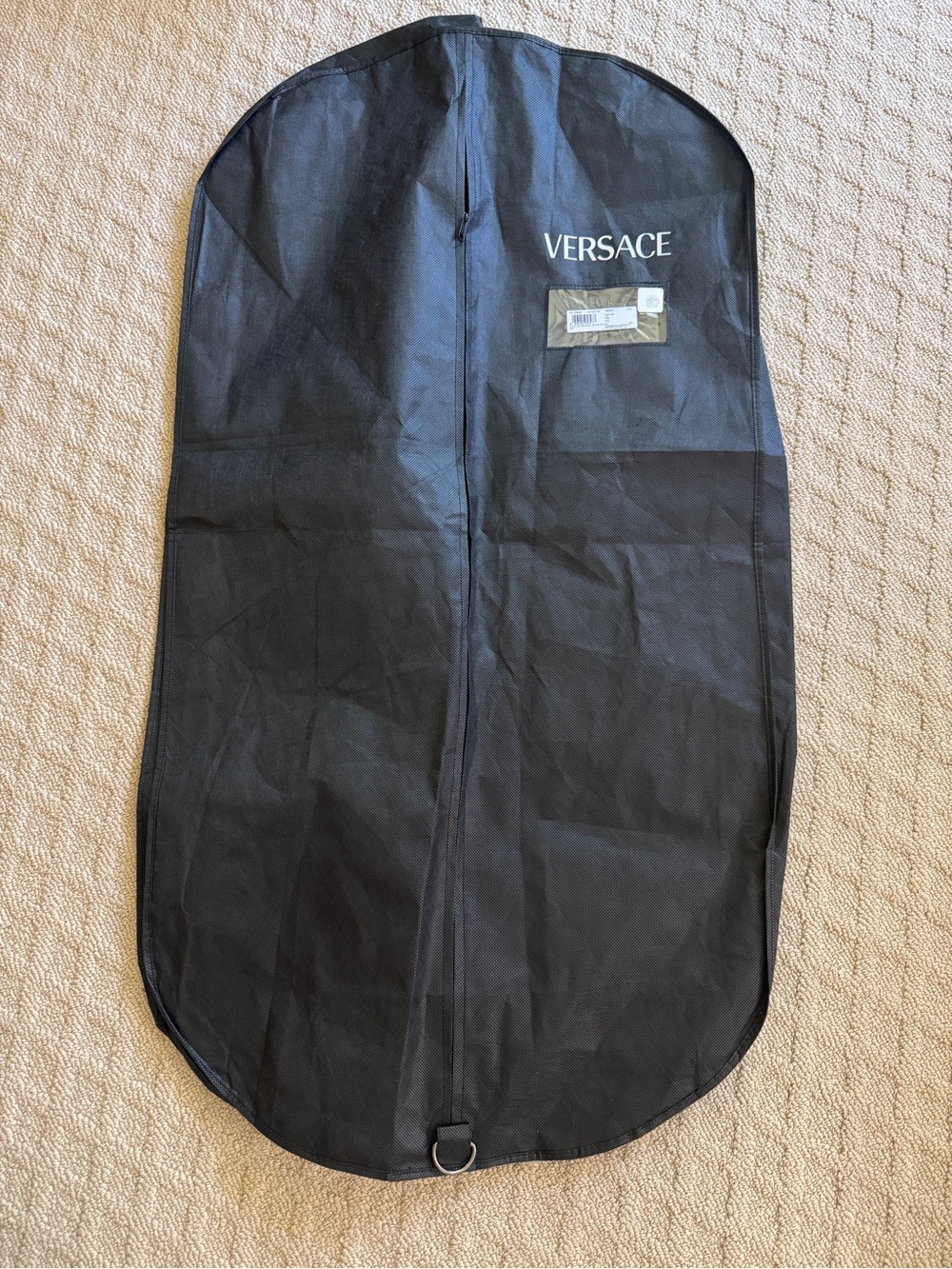 Versace Black Garment Bag